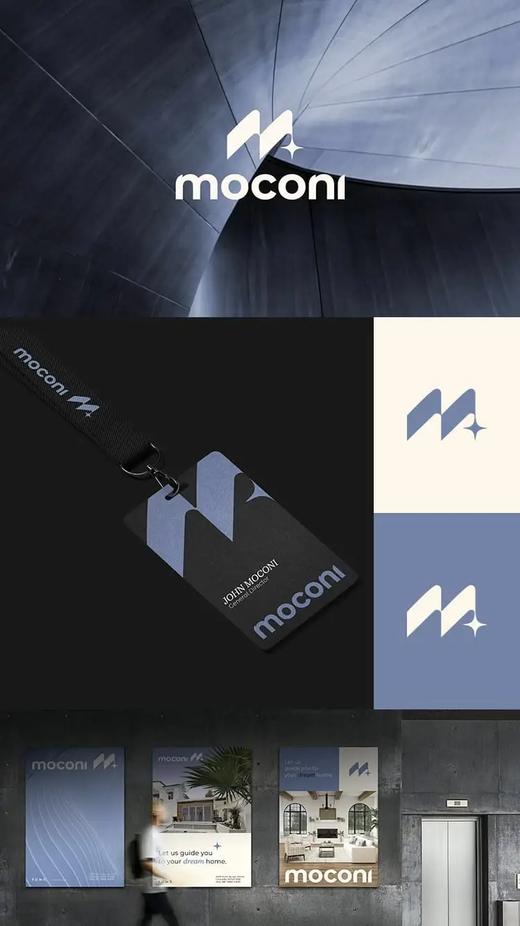 Moconi brand identity showcase